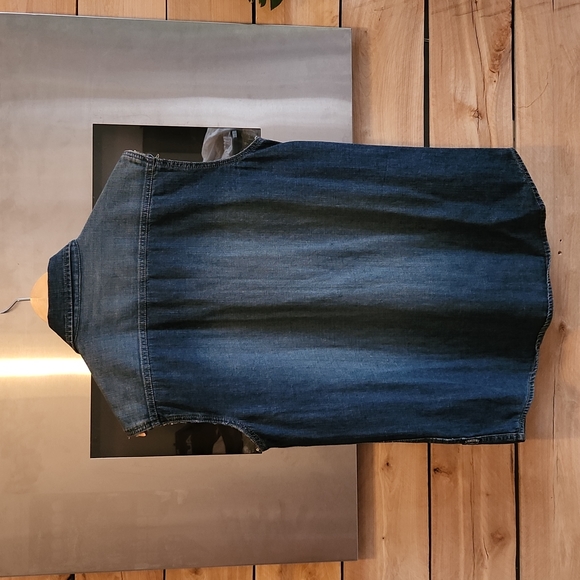 Levi Strauss Custom Hand Studded Denim Vest - Picture 4 of 4